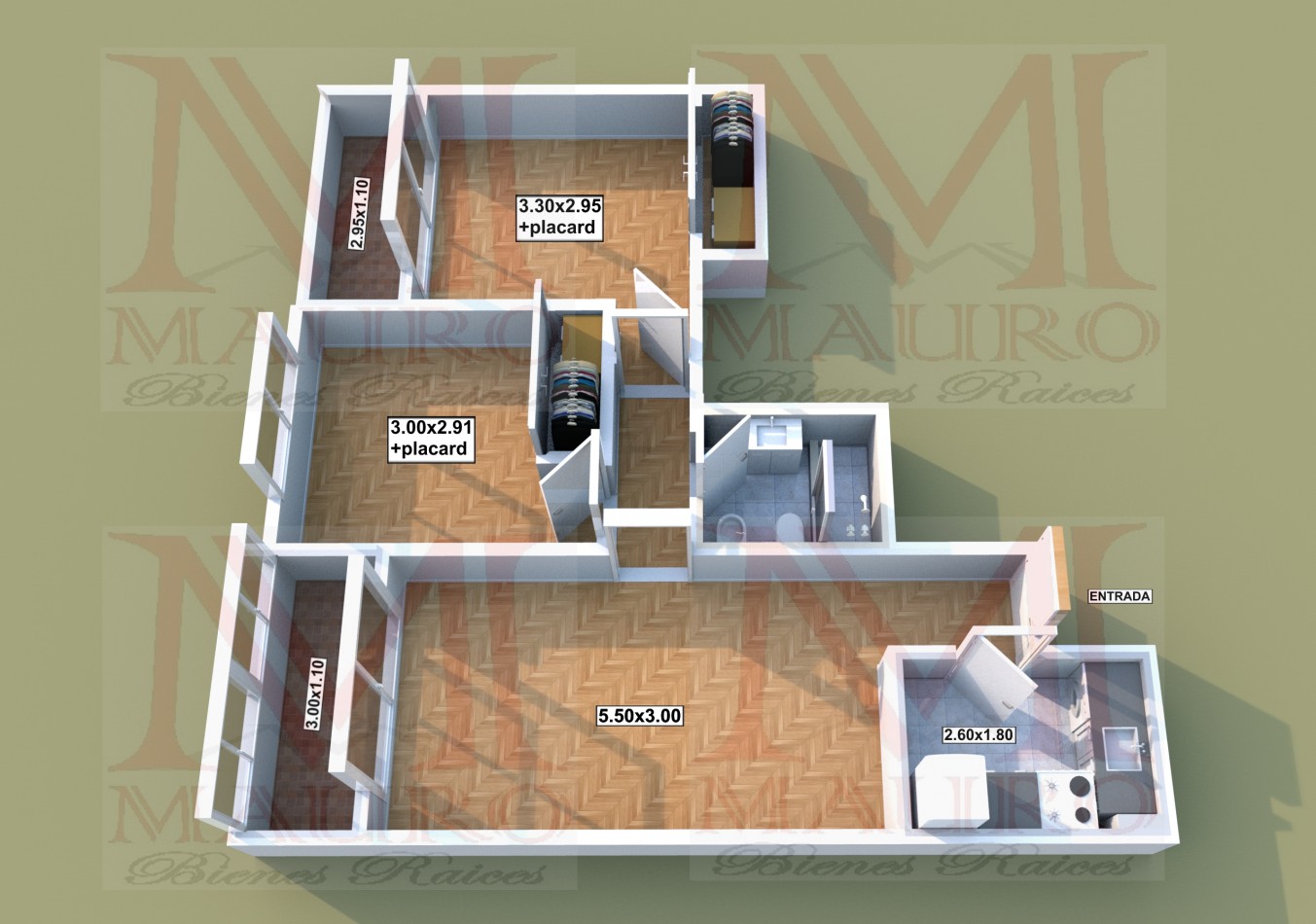 Flores + u$s89000 + Flores + Reciclado a Nuevo + Departamento 3 ambientes 2 Balcones piso 8 