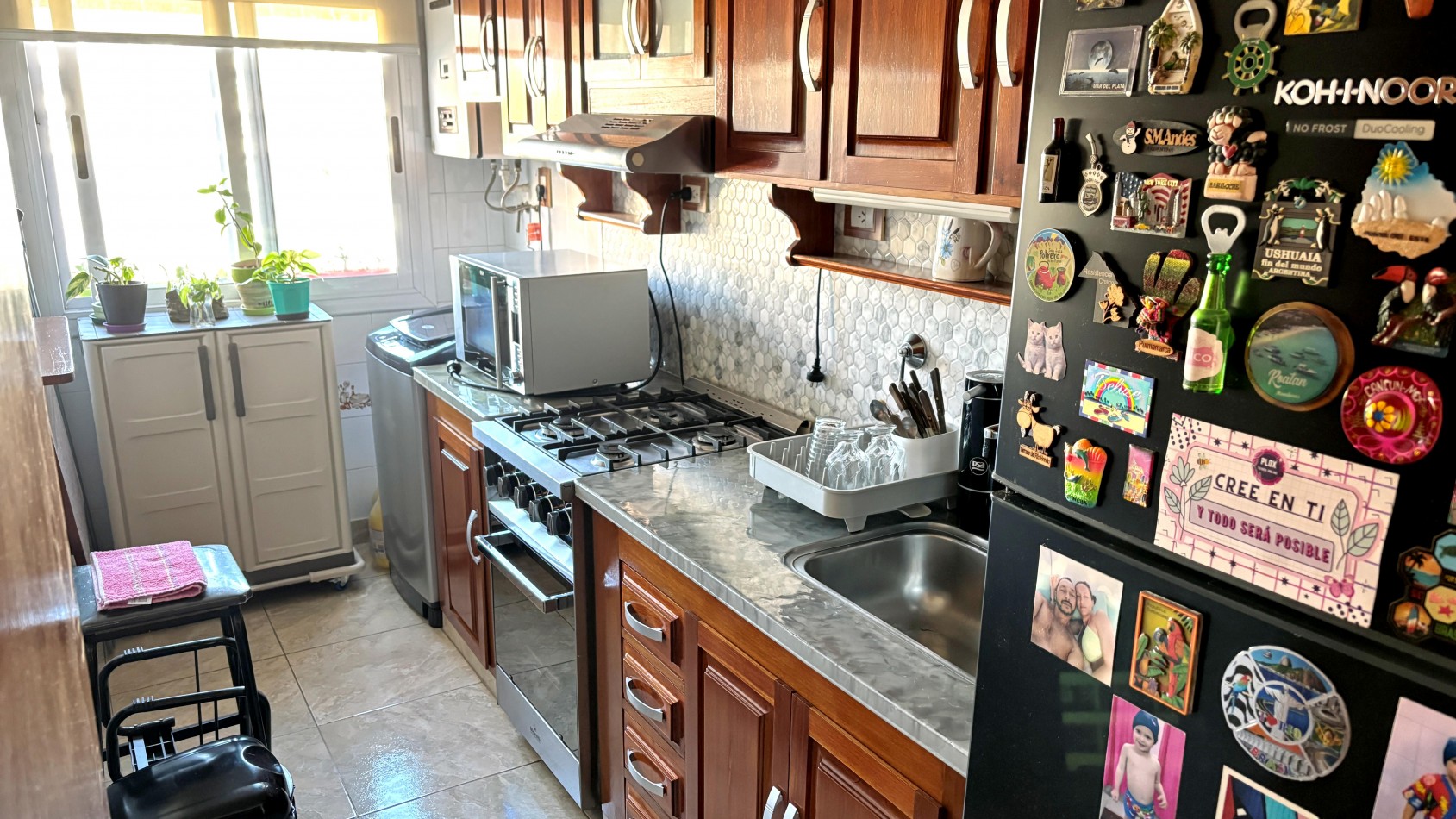 Apto Credito Parque Chacabuco Depto 2 Amb + Cochera Impecable Muy Luminoso u$s64900