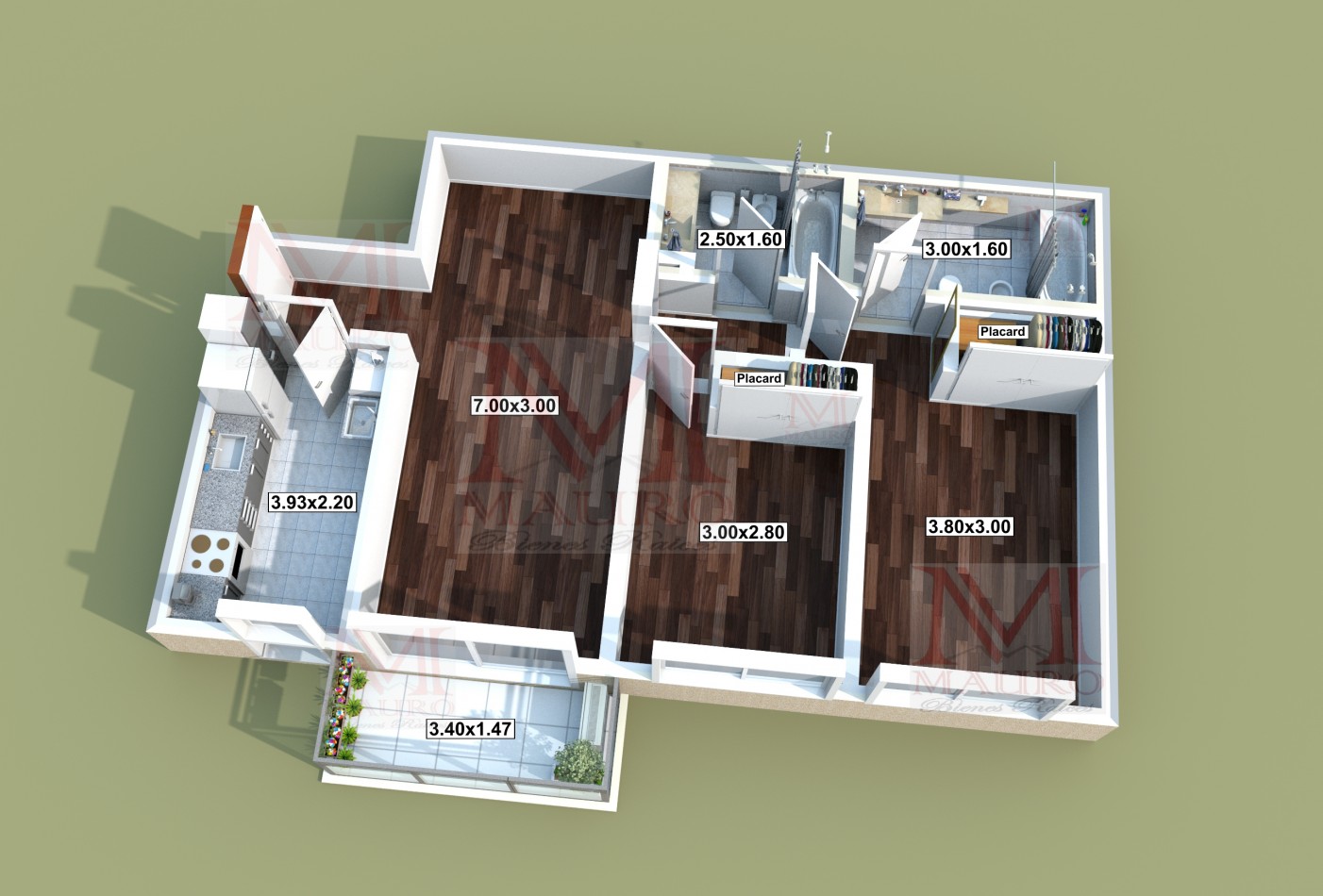 Villa Urquiza a mts Subte Depto 3 amb 2 baños Balcon frente Pileta SUM Parrilla