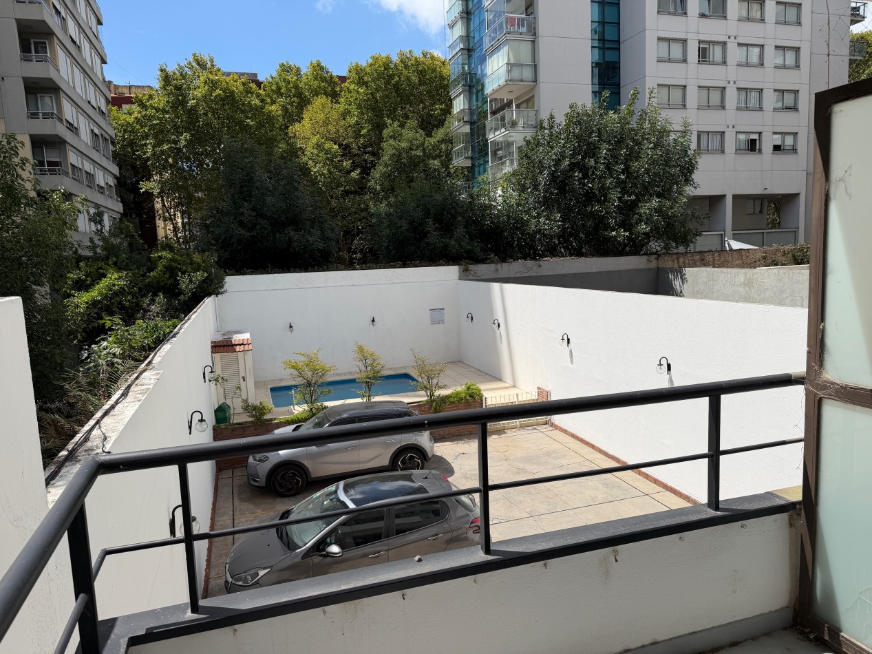 Belgrano u$s 99.000 Monoambiente Balcon Piscina Cochera GAS Mts Subte D