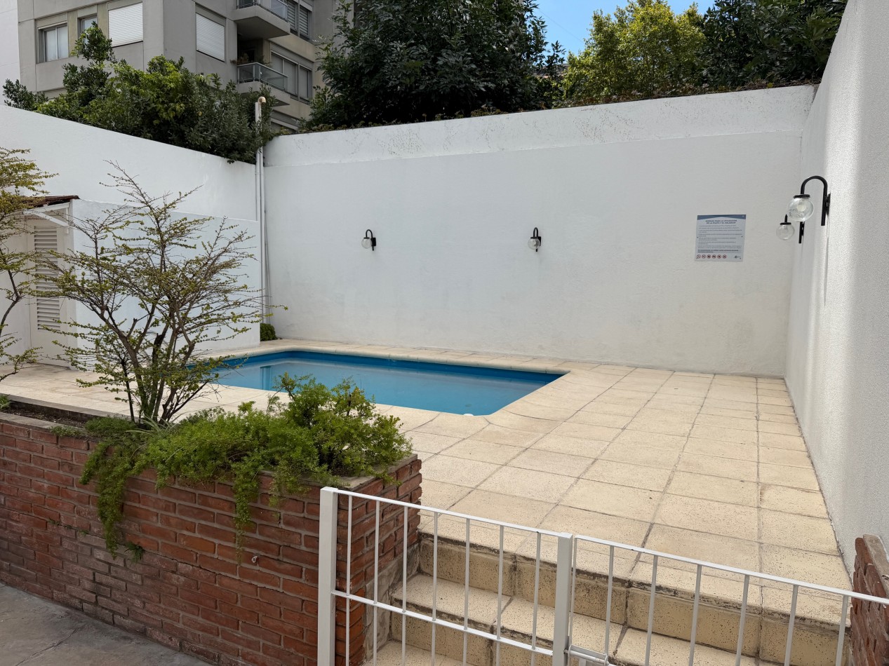 Belgrano u$s 99.000 Monoambiente Balcon Piscina Cochera GAS Mts Subte D